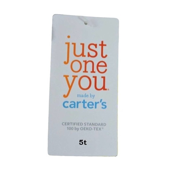 4-PC Set, 5T Toddler Shark Pajama Sets (1x SS, 1x LS) Carter's Just One You® - Picture 5 of 6